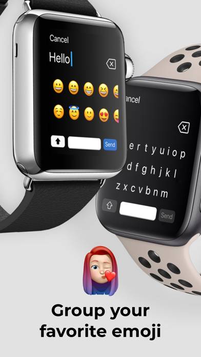 Type: Keyboard for Apple Watch App screenshot #3