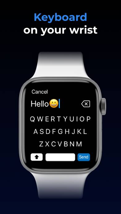Type: Keyboard for Apple Watch App screenshot #4