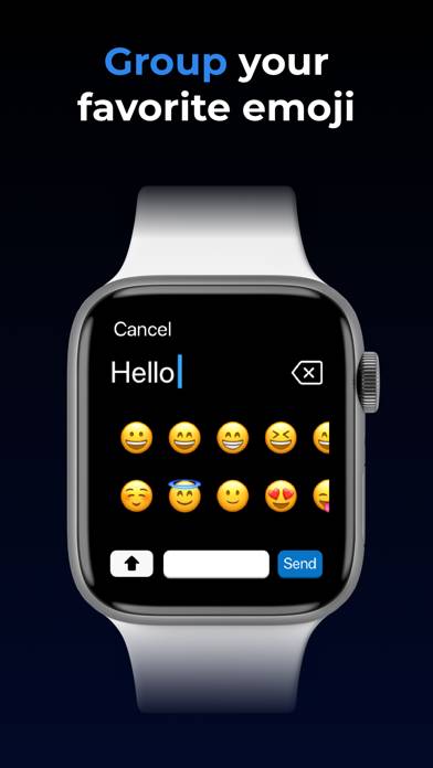 Type: Keyboard for Apple Watch App screenshot #6