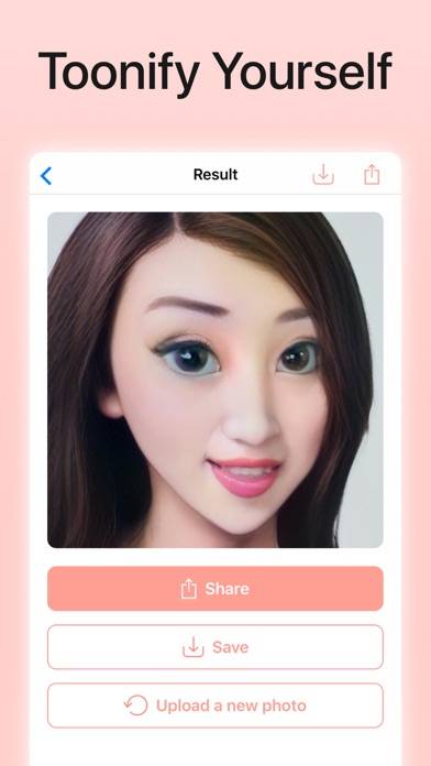 Toonify App screenshot