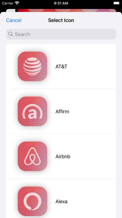Transparent App Icons Captura de pantalla de la aplicación #4