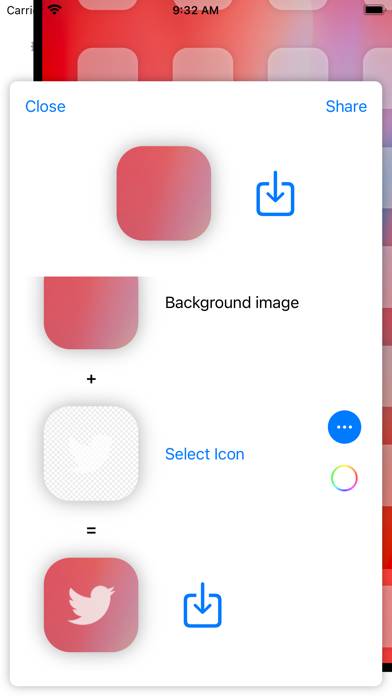 Transparent App Icons Captura de pantalla de la aplicación #5