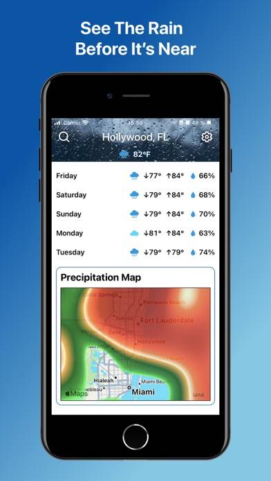 Weather and Climate Tracker Captura de pantalla de la aplicación #2