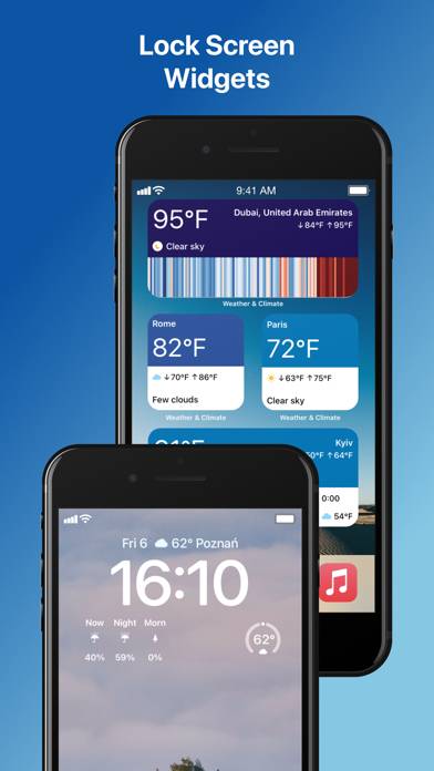Weather and Climate Tracker App skärmdump #4