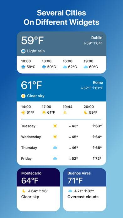 Weather and Climate Tracker Capture d'écran de l'application #5