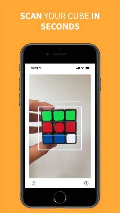 21Moves: AR Magic Cube Solver Uygulama ekran görüntüsü #2
