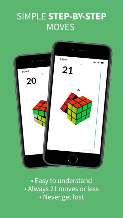 21Moves: AR Magic Cube Solver Captura de pantalla de la aplicación #3