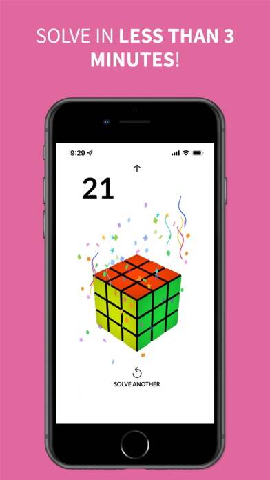 21Moves: AR Magic Cube Solver Captura de pantalla de la aplicación #5