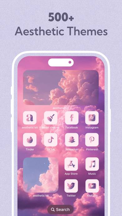 Aesthetic kit: icons & themes App screenshot #5