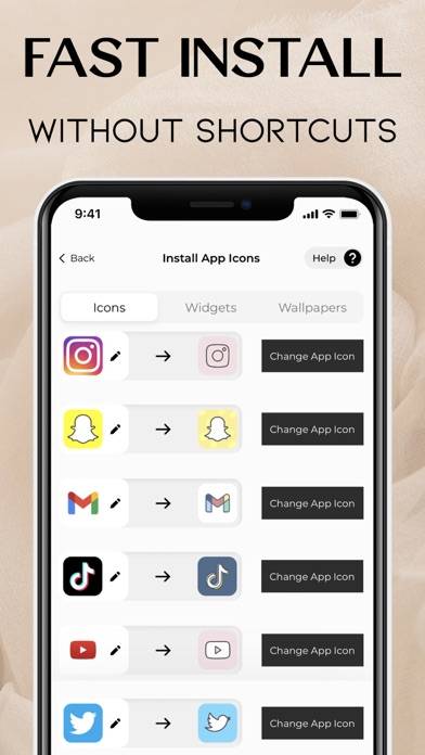 ScreenKit, Widget, Theme, Icon Capture d'écran de l'application #4