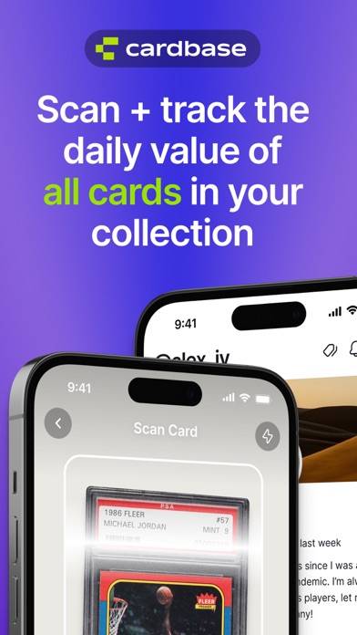 Cardbase: Sports Cards Scanner screenshot