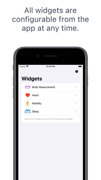 Hidgets Captura de pantalla de la aplicación #6