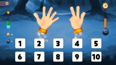 Finger Maths Trainer for Kids Bildschirmfoto