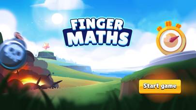 Finger Maths Trainer for Kids game screenshot