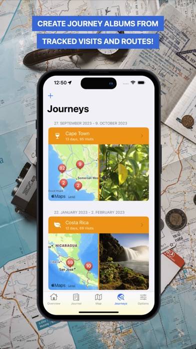 Geory – Journeys & Places App-Screenshot #4