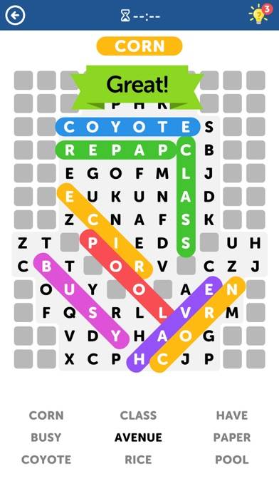 Word Search App screenshot #2