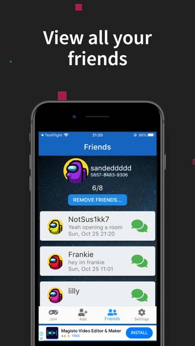 AmongFriends- Crewmate Friends App screenshot #3
