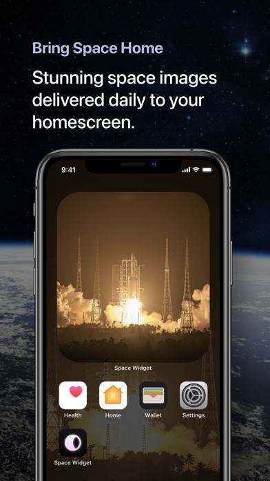 Space Widget App screenshot #2