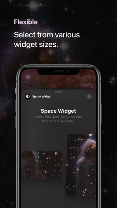 Space Widget Schermata dell'app #3