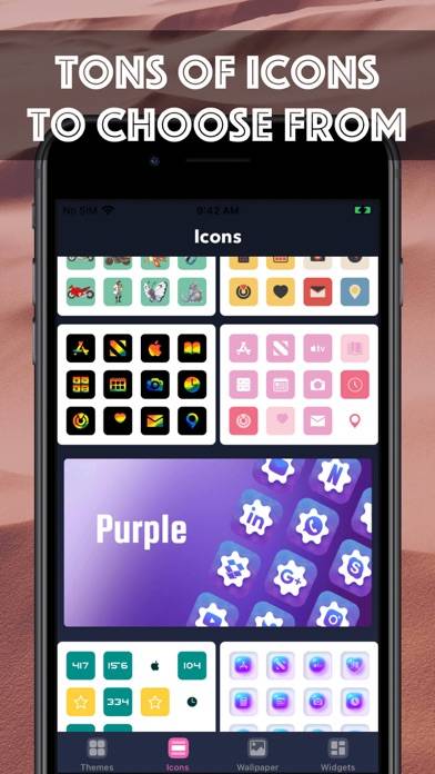 Cube Widget: Wallpaper & Icons Capture d'écran de l'application #4