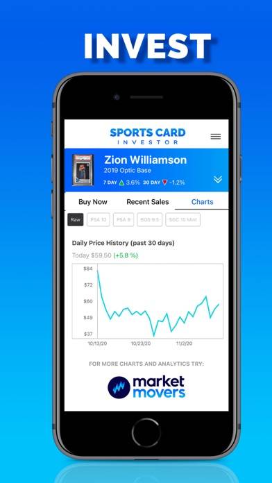 Sports Card Investor App screenshot #3
