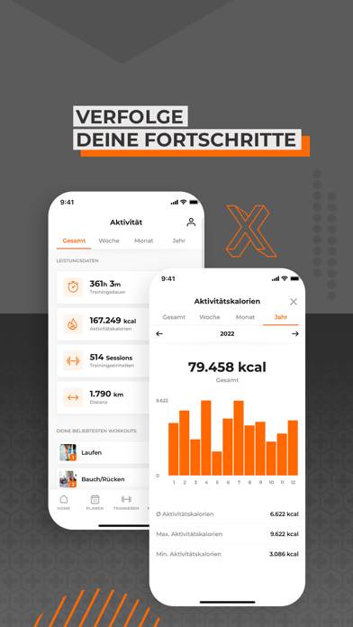 SportlerPlus App-Screenshot