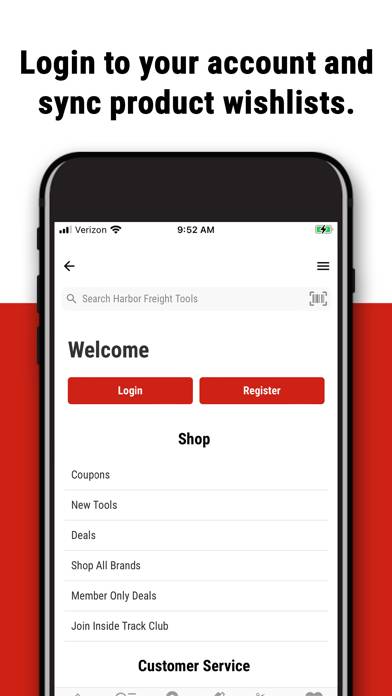 Harbor Freight Tools App screenshot