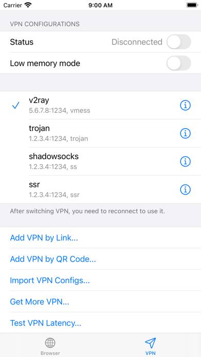 Fair VPN App screenshot #1