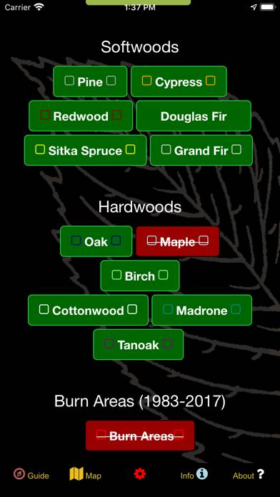 Washington NW Mushroom Forager App screenshot