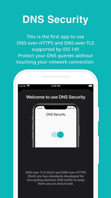 DNS Security Pro capture d'écran