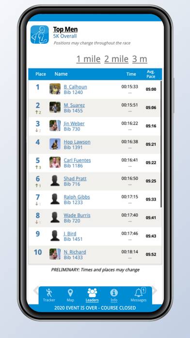 Track Shack Timing & Tracking App screenshot