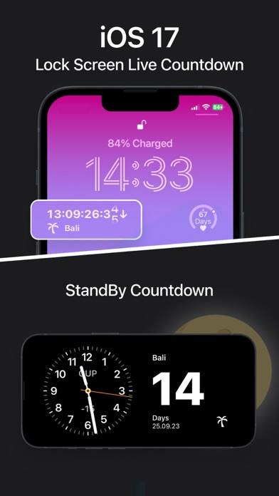 Countdown Widget & Counter App screenshot #1
