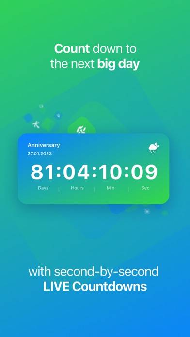 Countdown Widget & Counter App screenshot #3