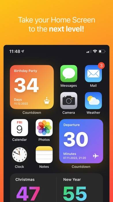 Countdown Widget & Counter App-Screenshot #6