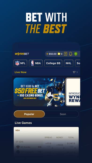 WynnBET:MI Casino & Sportsbook App screenshot #2