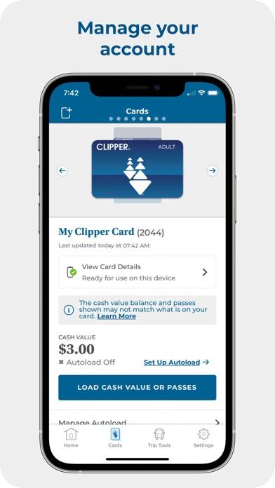 Clipper Card App screenshot #4