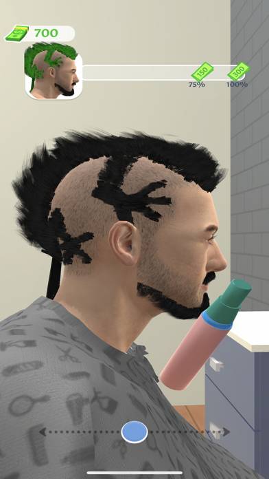 Haircut Master Fade Barber 3D Schermata dell'app #1
