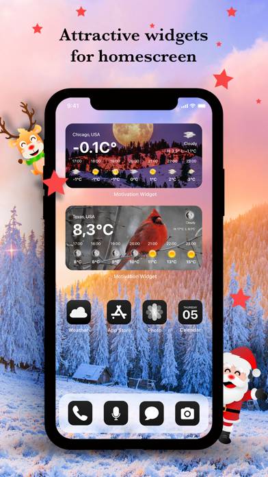 Weather Widget App App screenshot #1