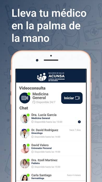 ACUNSA e-Doctor screenshot