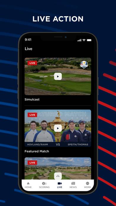 Ryder Cup App-Screenshot #4