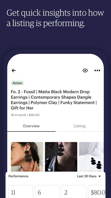 Etsy Seller: Manage Your Shop App screenshot #5