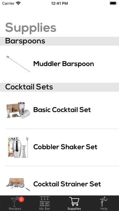 Essential Cocktails Captura de pantalla de la aplicación #5
