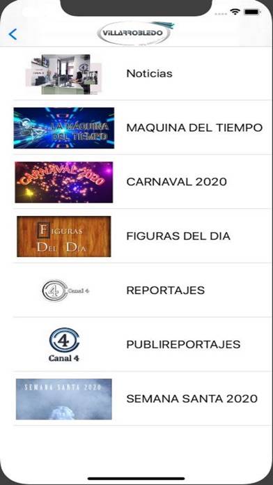 Canal 4 Villarrobledo App screenshot #2