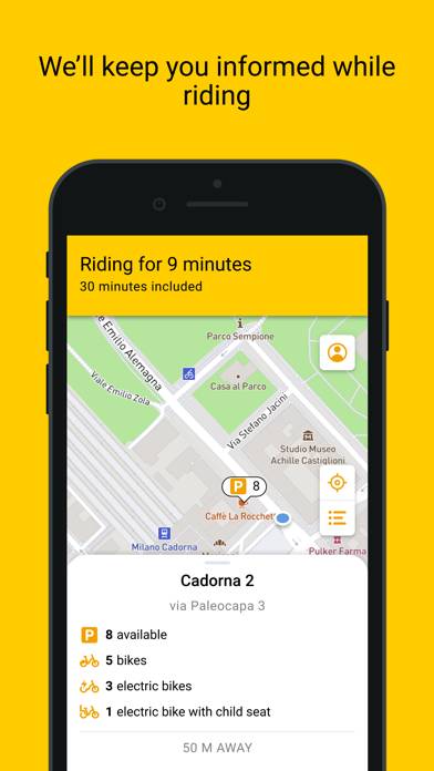BikeMi App screenshot #2