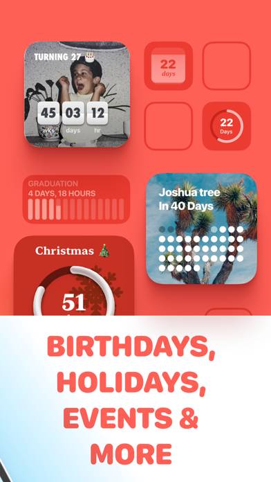 Countdown Buddy Captura de pantalla de la aplicación #3