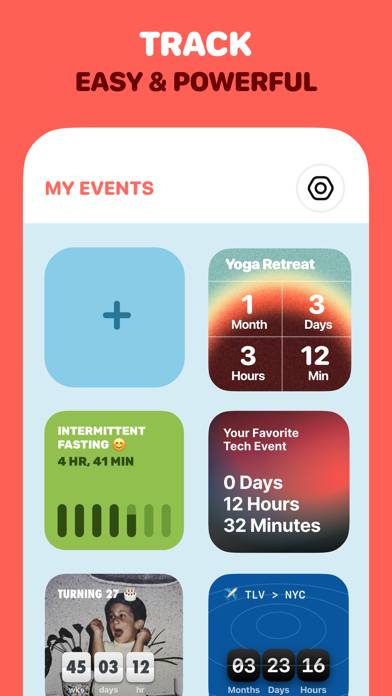 Countdown Buddy Captura de pantalla de la aplicación #5