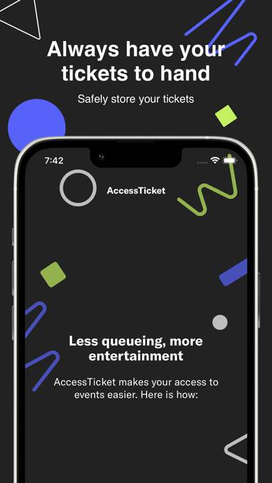 AccessTicket App screenshot #2