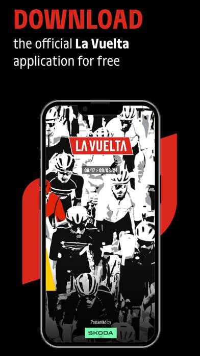 La Vuelta presented by ŠKODA Schermata dell'app #1