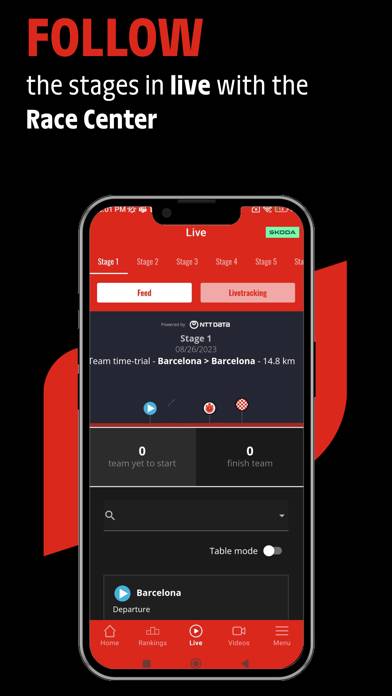 La Vuelta presented by ŠKODA Schermata dell'app #2