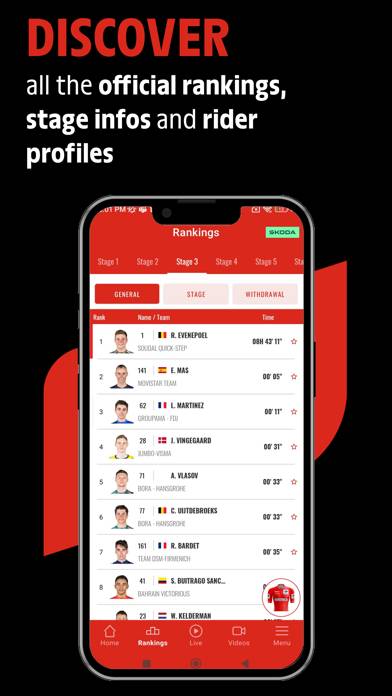 La Vuelta presented by ŠKODA Capture d'écran de l'application #4